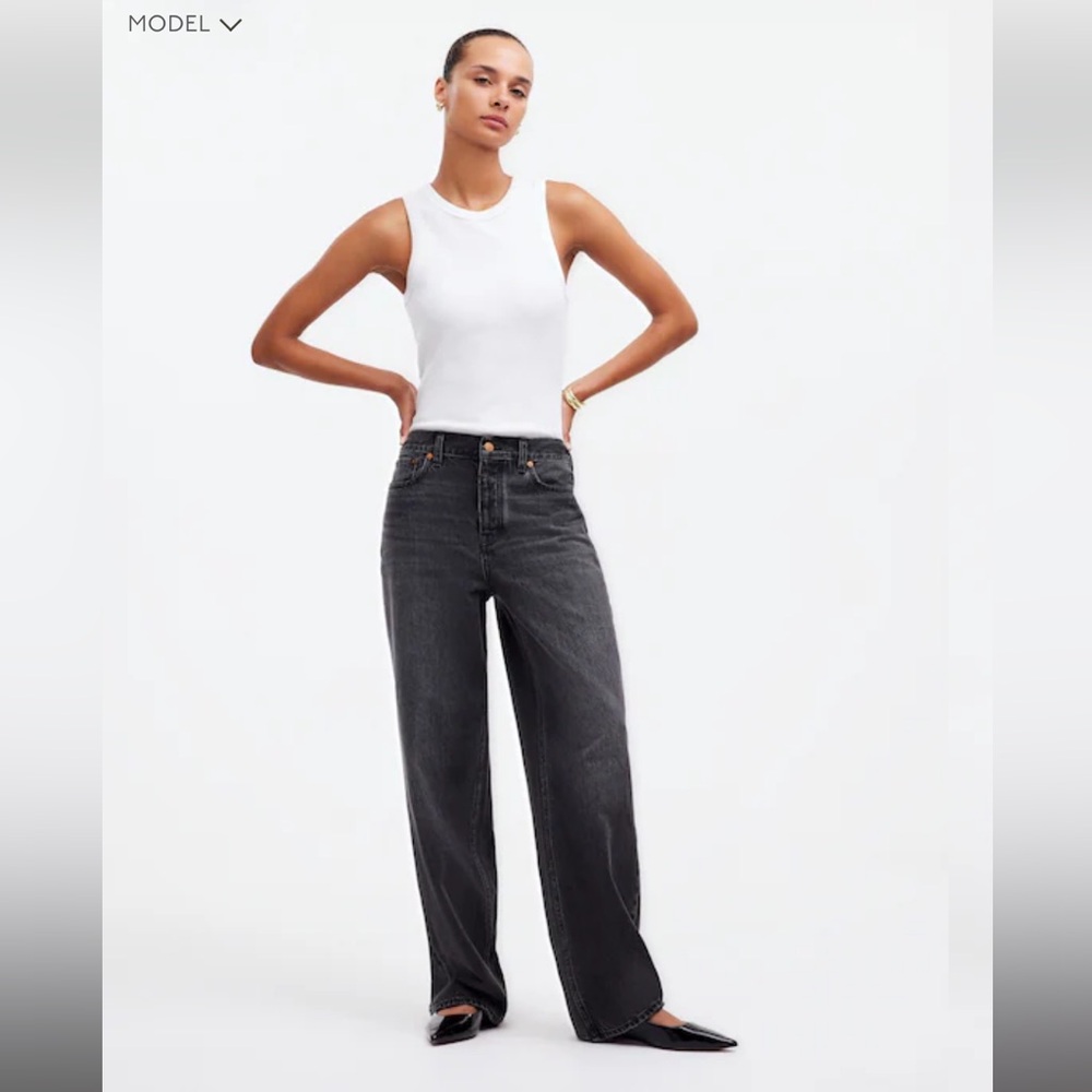 Madewell Tall Low Slung Baggy Jeans